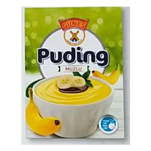GÜNEŞ MUZLU PUDİNG 125 GR