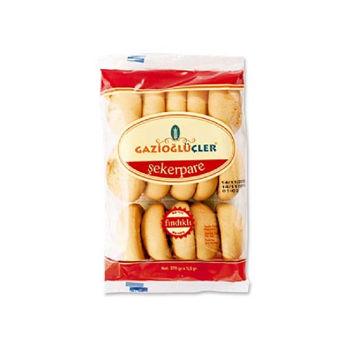 GAZİOĞLU ÜÇLER FINDIKLI ŞEKERPARE 240GR