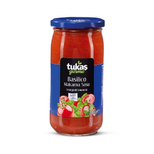 TUKAŞ BASILICO MAKARNA SOSU 360 GR