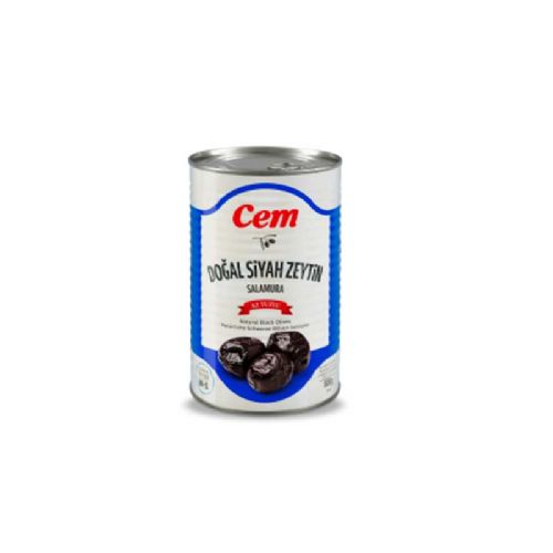 CEM AZ TUZLU SALAMURA S.ZEYTİN TENEKE 400 Gr