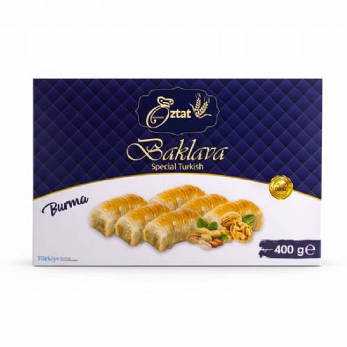 ÖZTAT KURU BAKLAVA 650GR BURMA 