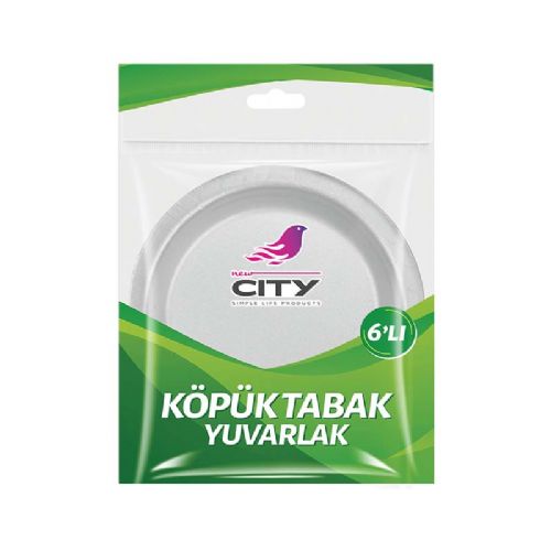 NEW CİTY KÖPÜK TABAK 6LI
