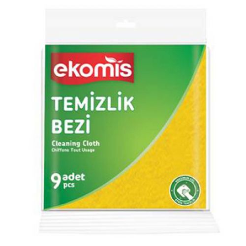 EKOMİS TEMİZLİK BEZİ 9'LU