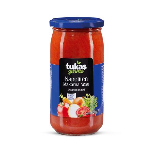 TUKAŞ NAPOLİTEN MAKARNA SOSU 360 GR