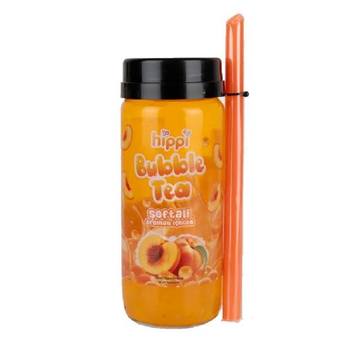 HİPPİ BUBBLE TEA ŞEFTALİ 350 ML