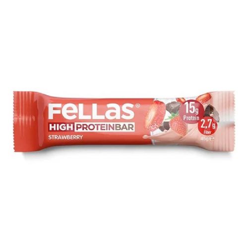 FELLAS YÜKSEK PROTEİN BAR ÇİLEK 45 GR 