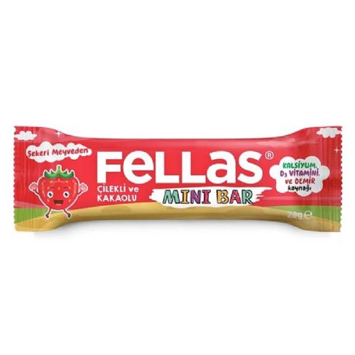 FELLAS KİDS BAR ÇİLEK &KAKAO 28 GR