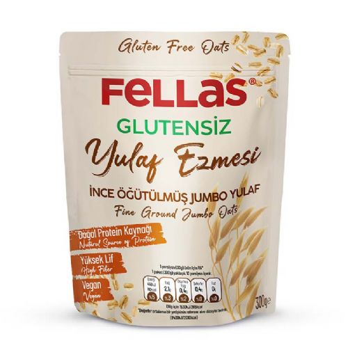 FELLAS GLUTENSİZ YULAF EZMESİ 300 GR