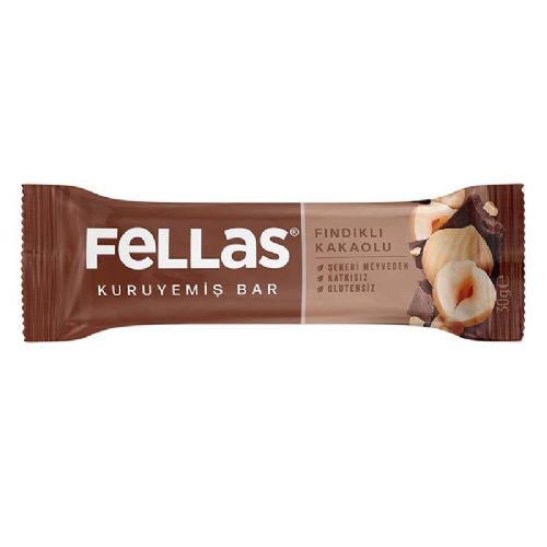 FELLAS FINDIKLI KAKAOLU KURUYEMİŞ BAR 30 GR